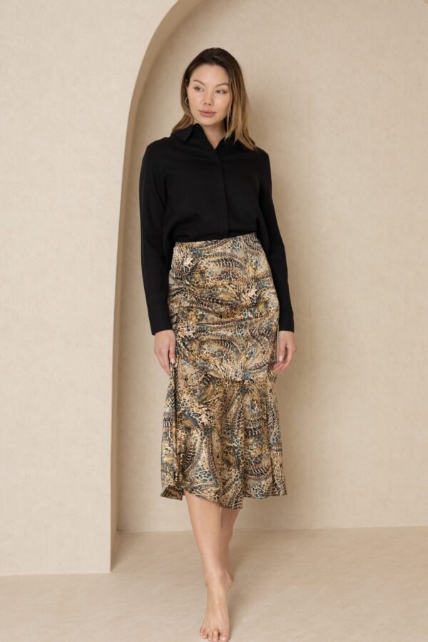 Black Basic Blouse - Image 3