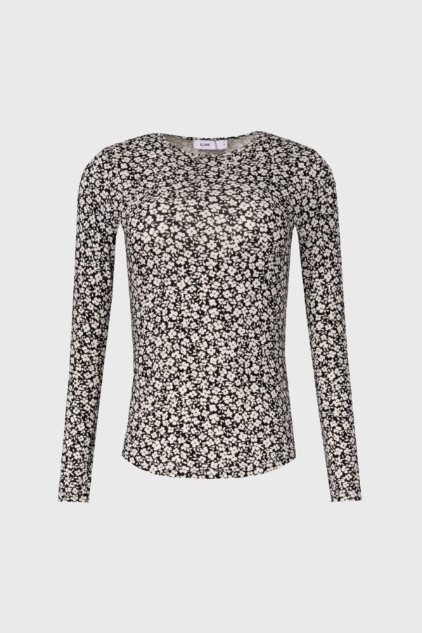 Black & White Printed T-Shirt - Image 5